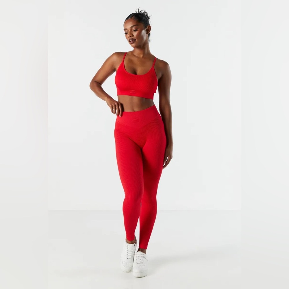 Sommer Ray Red Fitness Leggings
